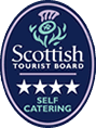 Rated 4 star Self Catering by Scottish Tourist Board